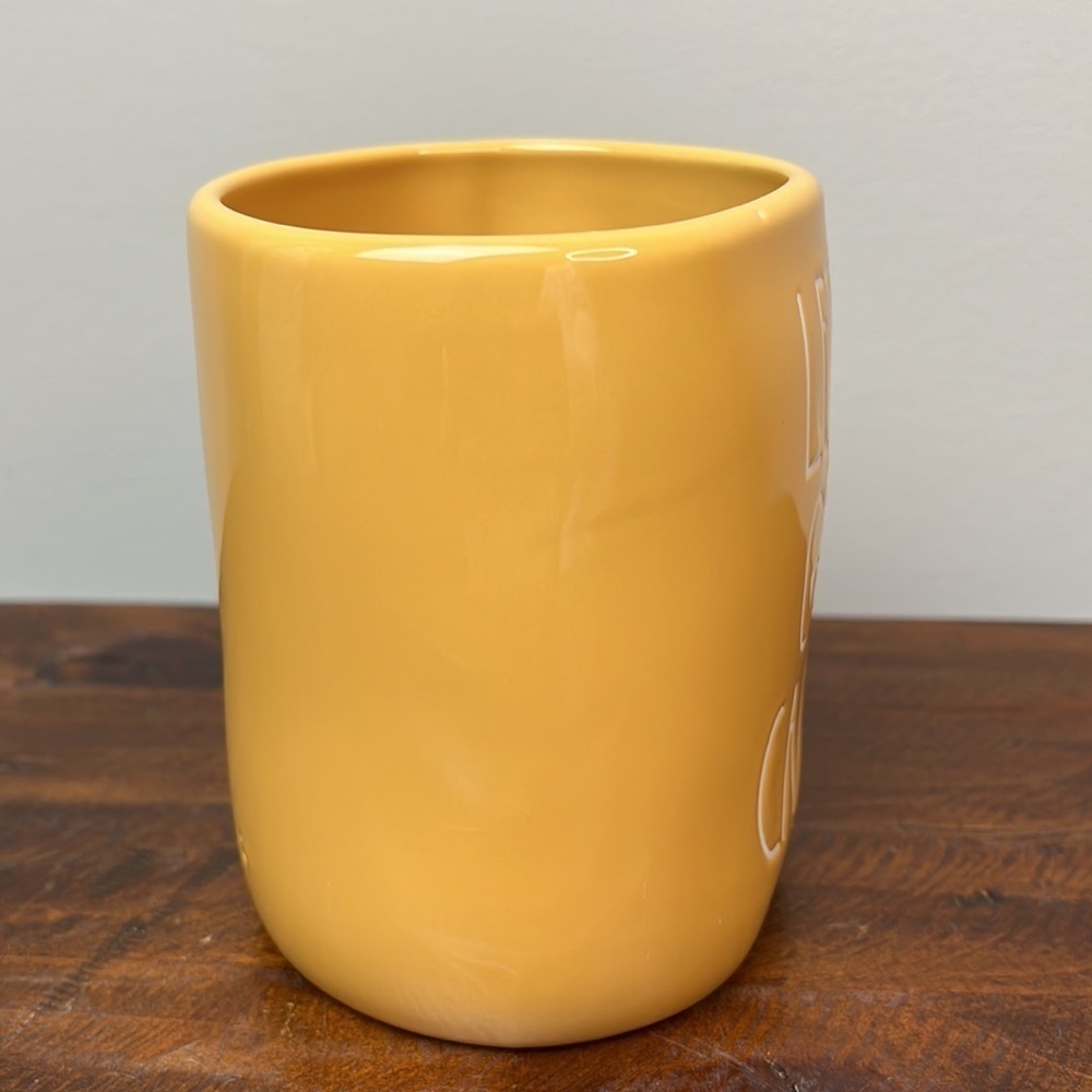 Rae DUNN • “Let’s Get Campy” Yellow Mug - Picture 6 of 11